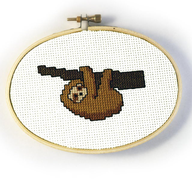 Sloth - Junior Cross Stitch Kit