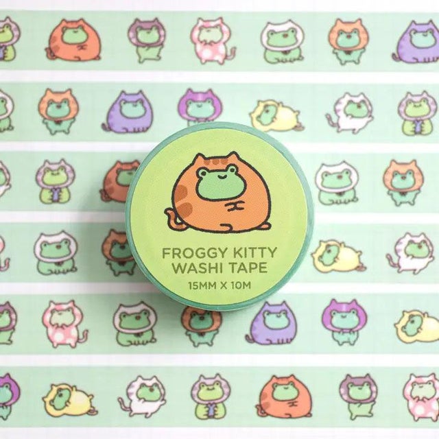 Wild Whimsy Woolies - Fruit Sloth Washi Tape - Cute Stationery